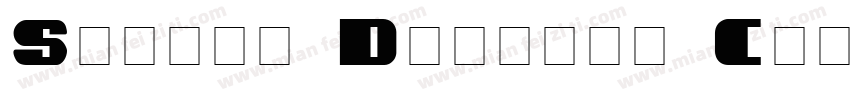 Saloon Display Caps SSi字体转换